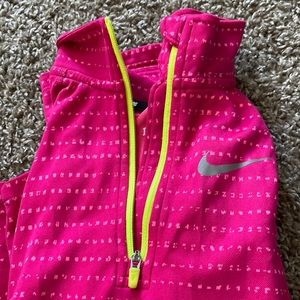 Nike Dri fit youth long sleeve running shirt